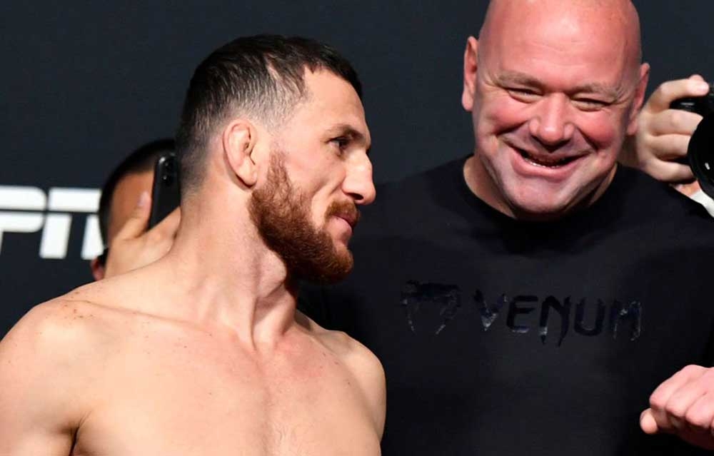 UFC-Präsident warnte Merab Dvalishvili