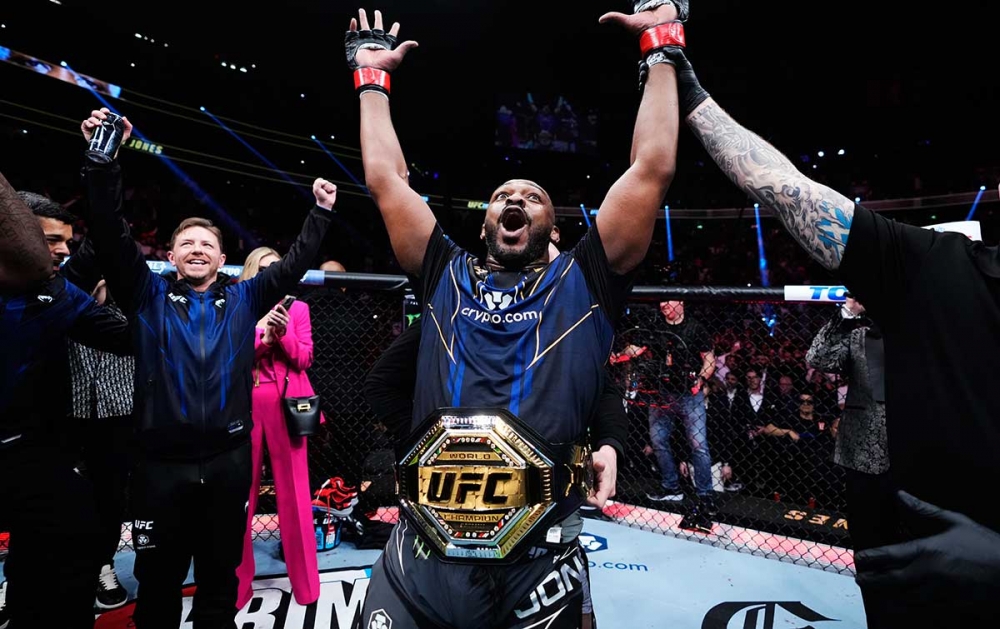 Jon Jones se convirtió en el mejor peleador de UFC