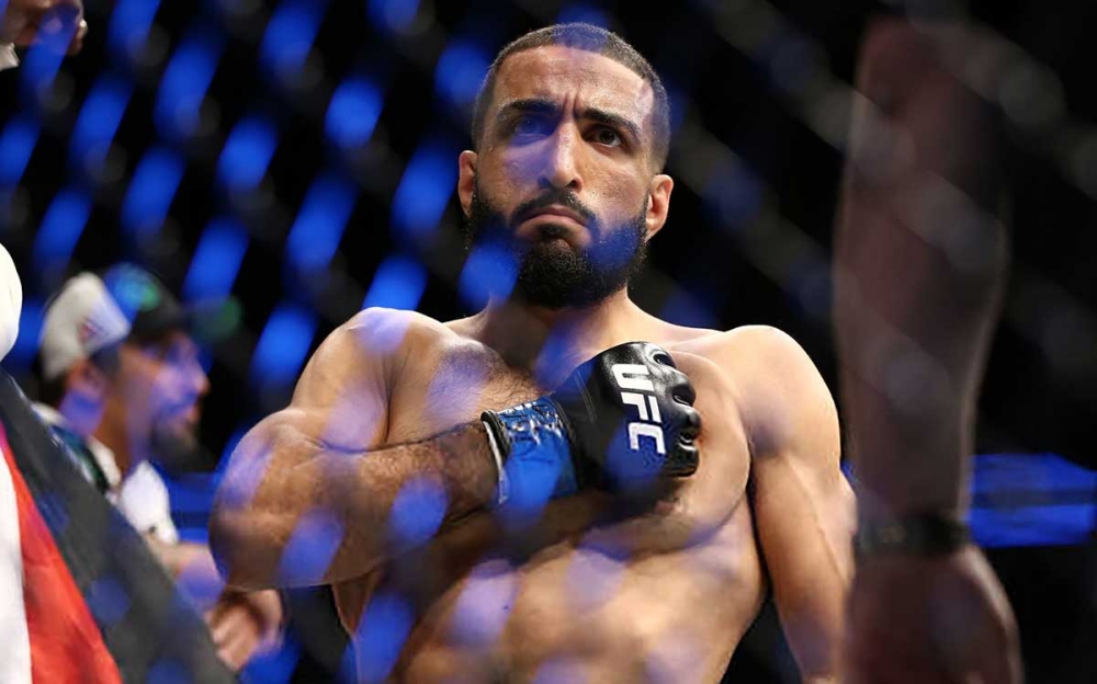 Belal Muhammad gab eine Vorhersage für den Kampf zwischen Leon Edwards und Colby Covington