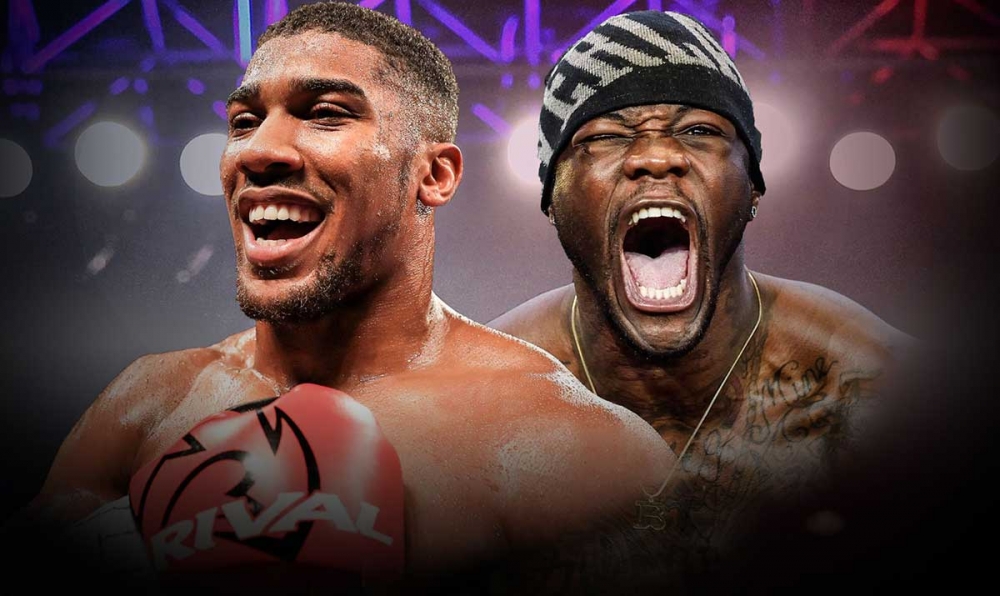 Anthony Joshua confirma luta com Deontay Wilder