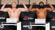 Curtis Blades outweighed Sergei Pavlovich before UFC Fight Night 222