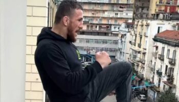 Fans reacted to Merab Dvalishvili's dangerous stunt