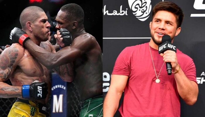 Henry Cejudo explains to Israel Adesanya how to beat Alex Pereira