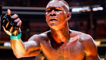 Israel Adesanya called a potential rival a product of colonization
