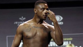 Jamal Hill reacts to Alex Pereira's move to light heavyweight
