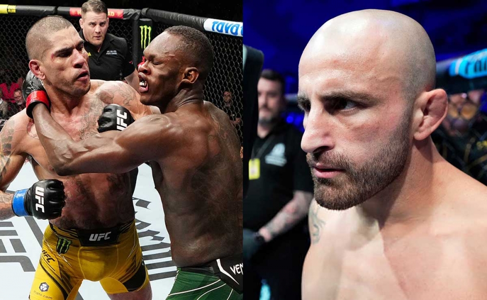 Volkanovski predicted a rematch between Pereira and Adesanya