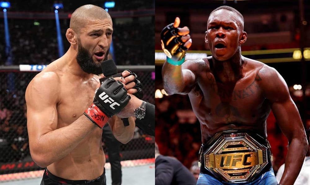 Khamzat Chimaev reagiu à vitória de Israel Adesanya