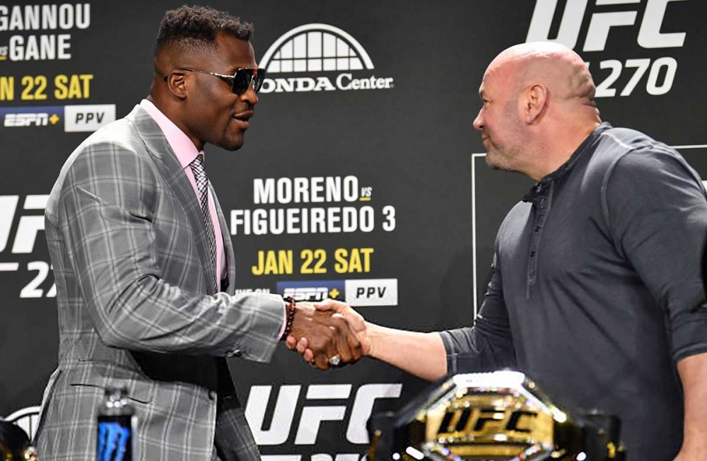 Dana White: Francis Ngannou wird nie in der UFC sein