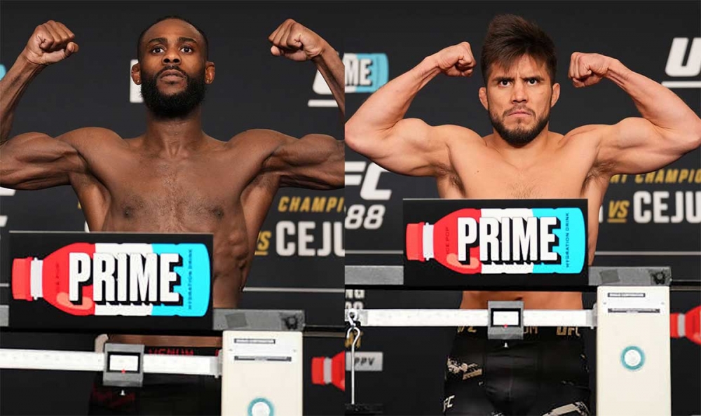 Pesagem do UFC 288: Sterling e Cejudo batem o peso