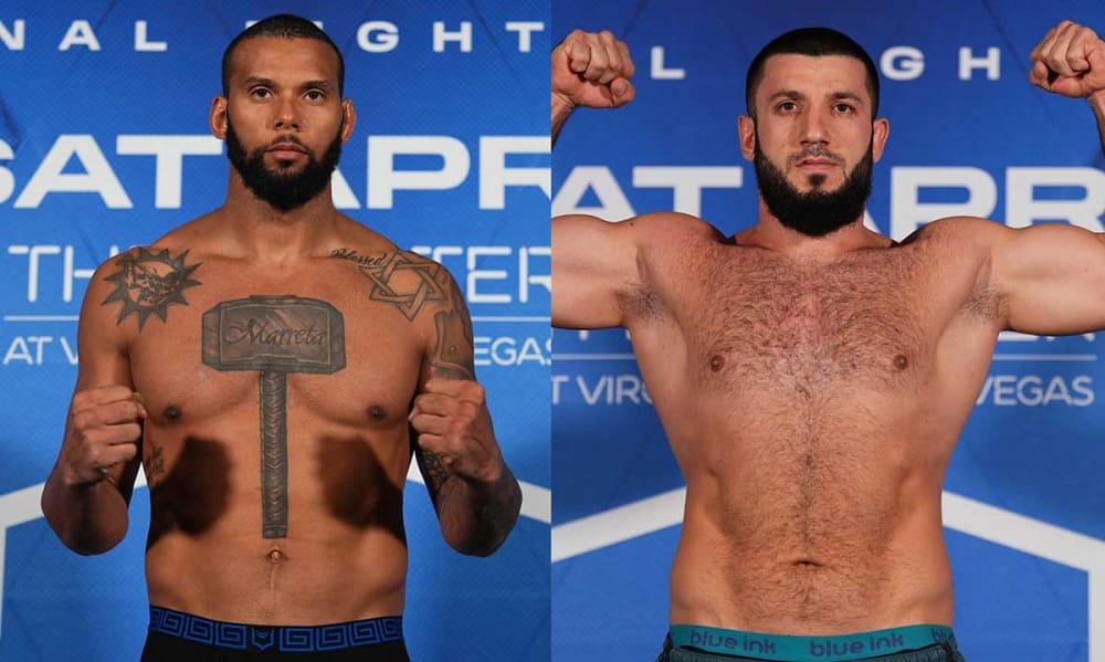 Thiago Santos y Rizvan Kuniev fuera de la actual temporada de la PFL