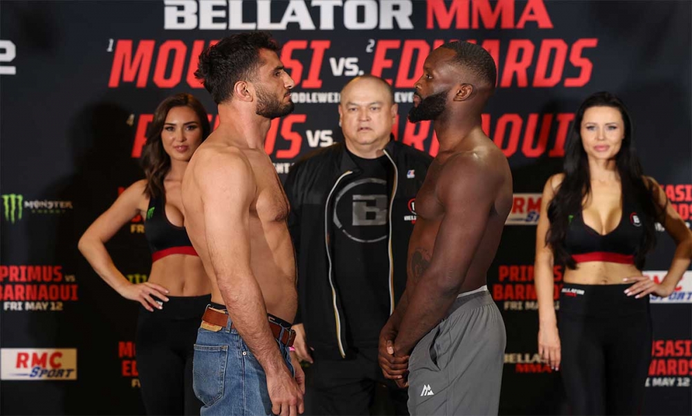 Gegard Mousasi perdió ante Fabian Edwards en el torneo Bellator en París