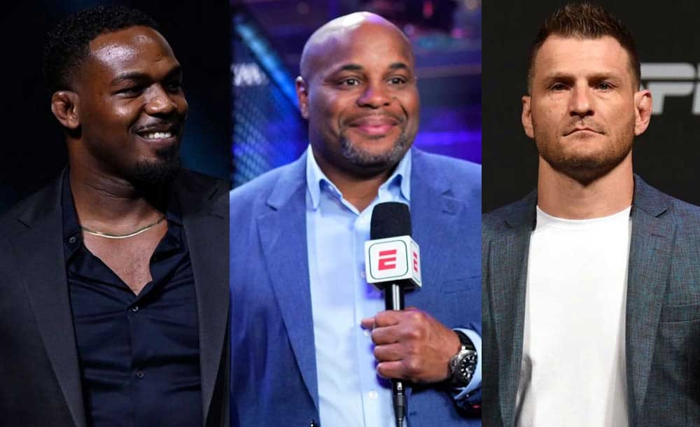 Daniel Cormier explica por que luta entre Jon Jones e Stipe Miocic foi adiada