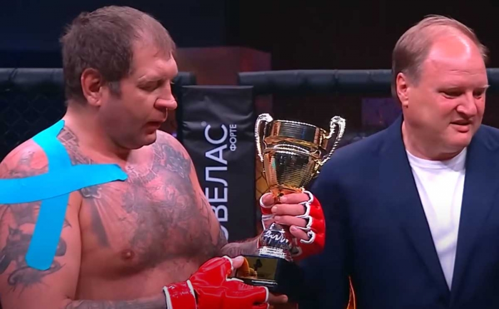 Alexander Emelianenko made a statement after the victory