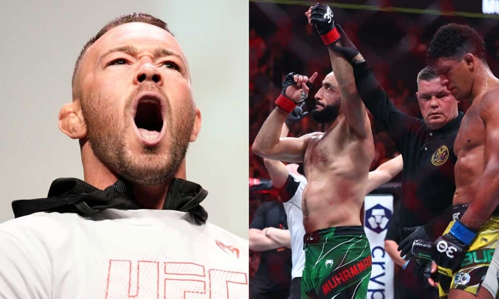 Colby Covington reacts to Belal Muhammad's victory