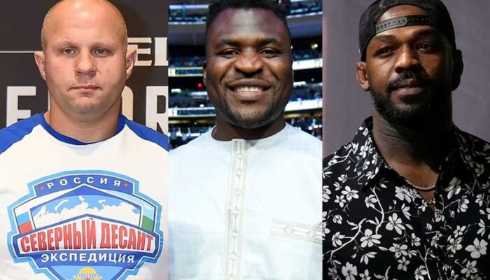 Francis Ngannou compared Jon Jones to Fedor Emelianenko