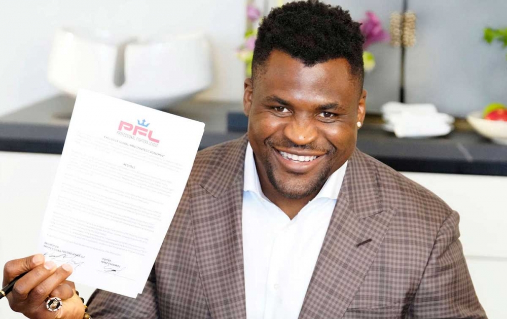 Francis Ngannou's rivals' real fee announced in the PFL