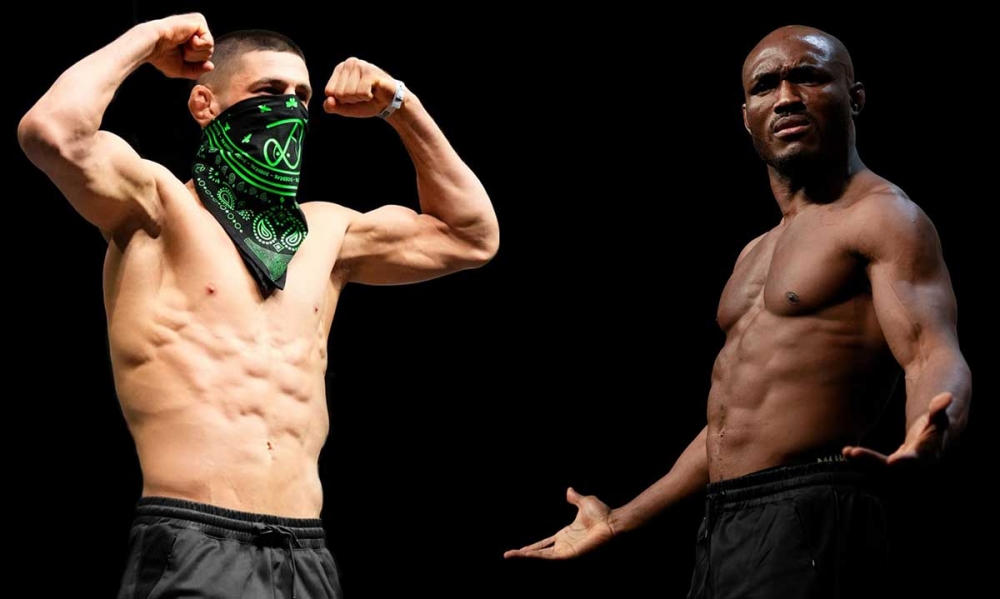 Kamaru Usman in the UFC office asked for a fight with Khamzat Chimaev