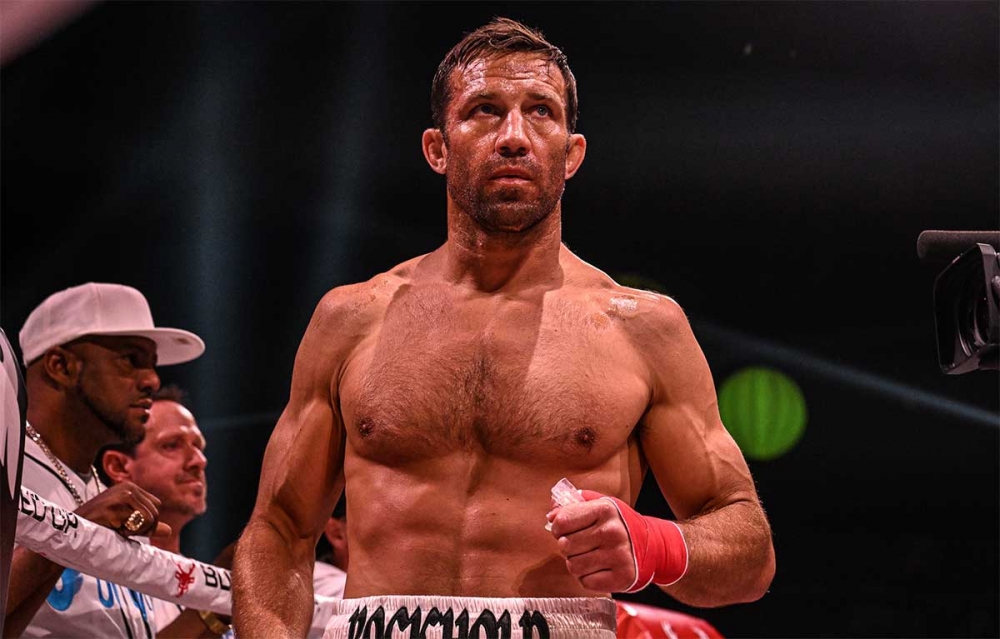 Luke Rockhold made a statement after losing to Mike Perry