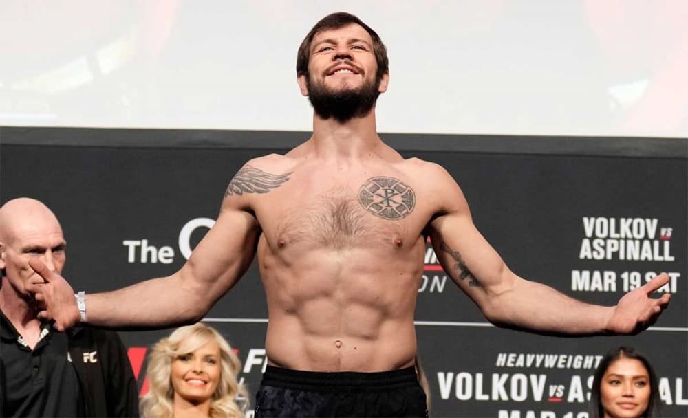 Russian Nikita Krylov entered the top 5 of the UFC light heavyweight division
