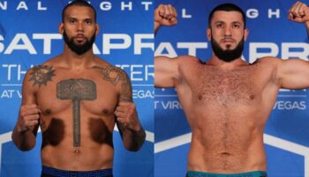 Thiago Santos and Rizvan Kuniev out of current PFL season