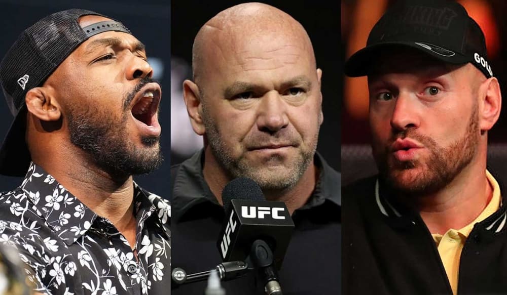 UFC President is ready to organize a fight between Tyson Fury and Jon Jones