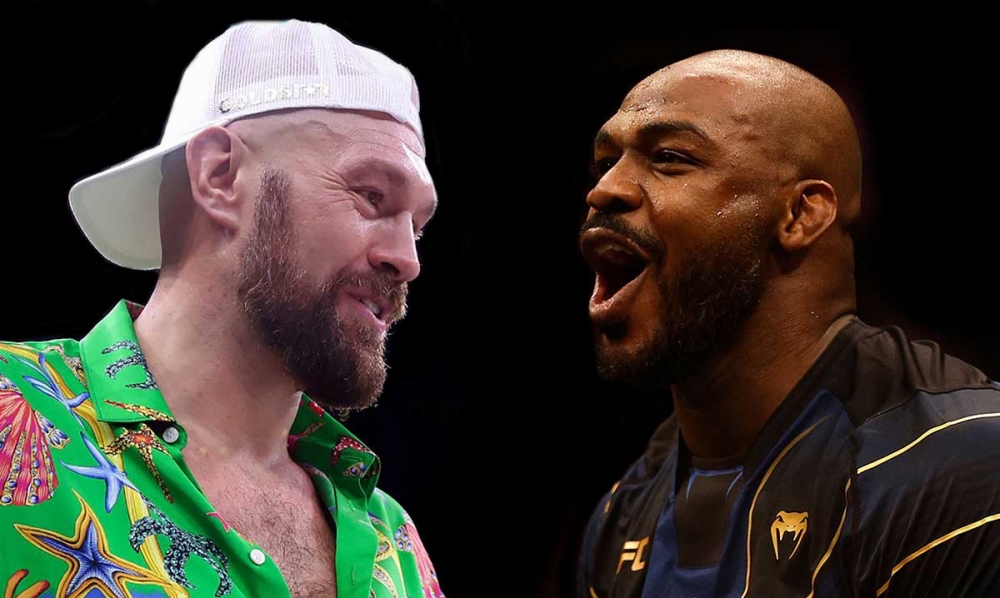 UFC champion Jon Jones challenges Tyson Fury