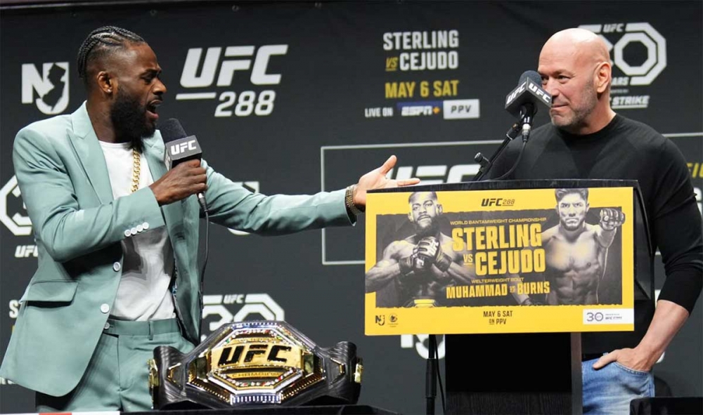 UFC president responds to Aljamain Sterling's claims