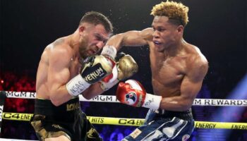 Vasily Lomachenko lost to Devin Haney for the undisputed world title