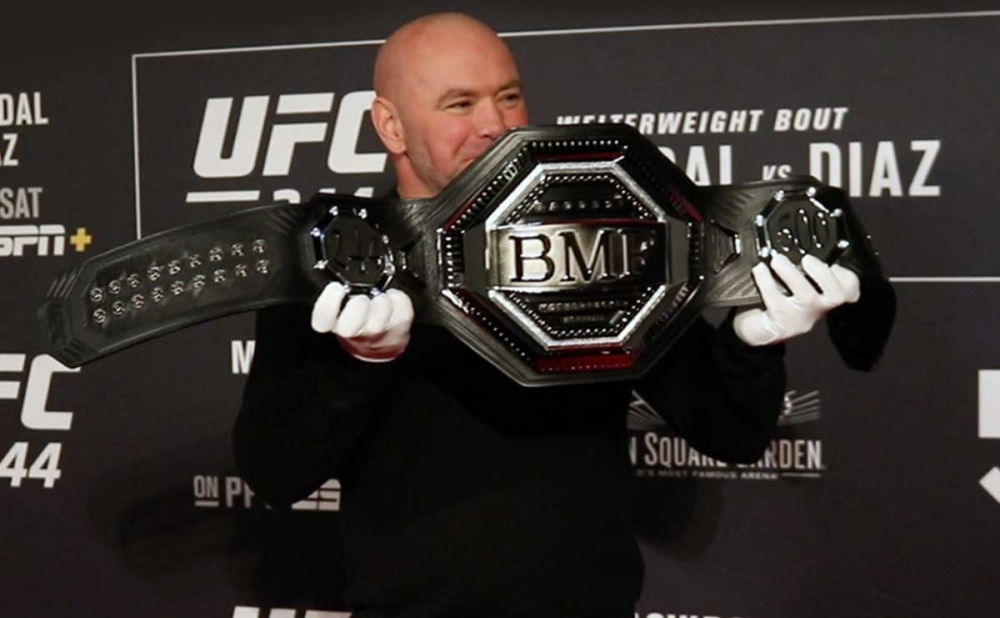 UFC-presidenten förklarar återkomsten av BMF-titeln