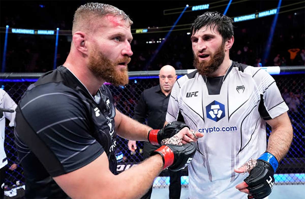 Jan Blachowicz respondió a la llamada de Magomed Ankalaev