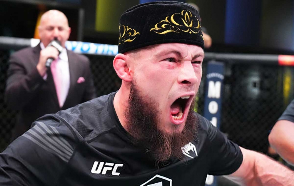 UFC-Kämpfer Rinat Fakhretdinov erklärte den Namen Moskau