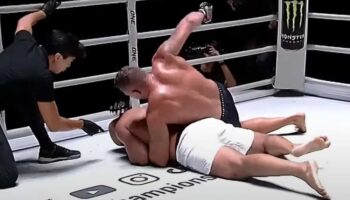 Anatoly Malykhin knocked out Arzhan Bullar in the fight for the title of ONE Championship