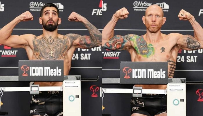 UFC on ABC 5 Weigh-In Results: One Fight Canceled