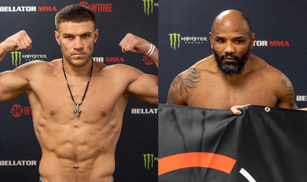 Vadim Nemkov e Yoel Romero bateram o peso na frente do Bellator 297