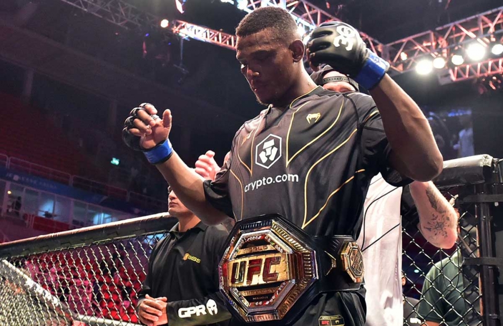 Jamal Hill deja vacante el cinturón de campeonato de UFC