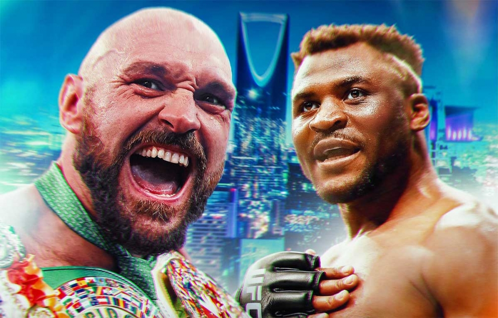 A reação de Tyson Fury e Francis Ngannou à organização da luta