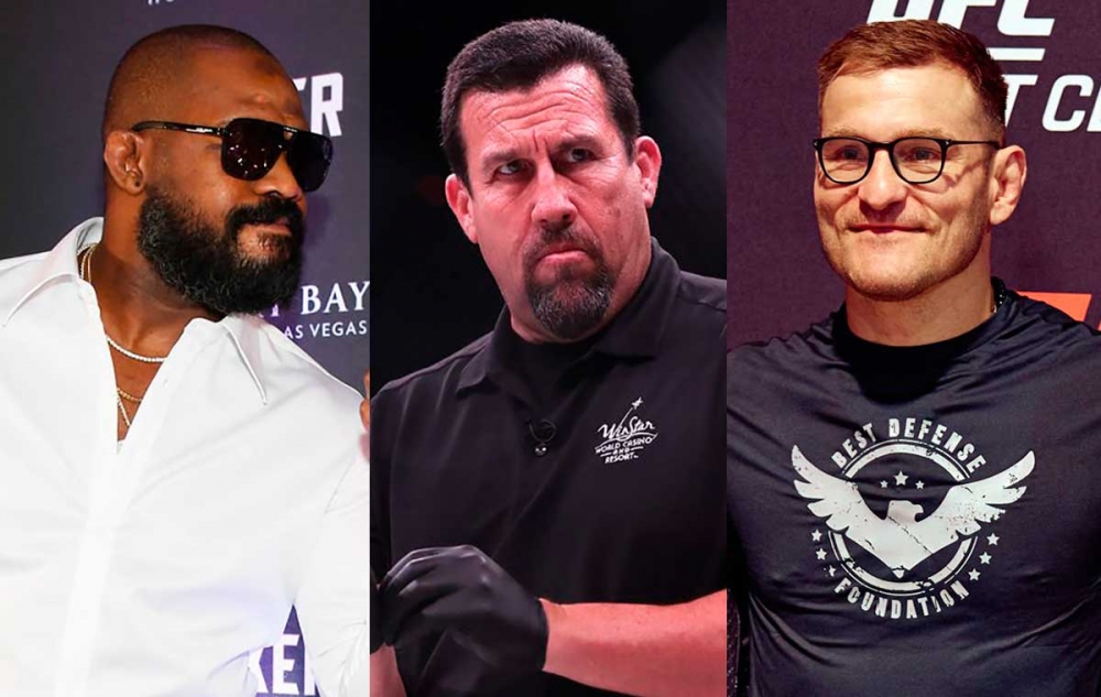 John McCarthy predice pelea entre Jon Jones y Stipe Miocic