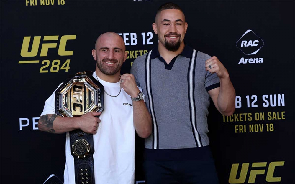 Alex Volkanovski: You're crazy if you think Du Plessis can beat Whittaker