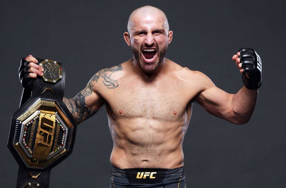 Alex Volkanovski topped the ranking of the best UFC fighters
