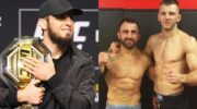 Islam Makhachev turned to Alex Volkanovski and Dan Hooker