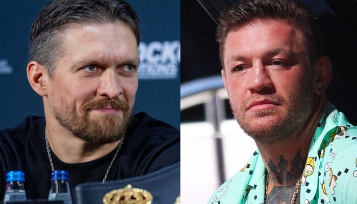 Oleksandr Usyk challenged Conor McGregor