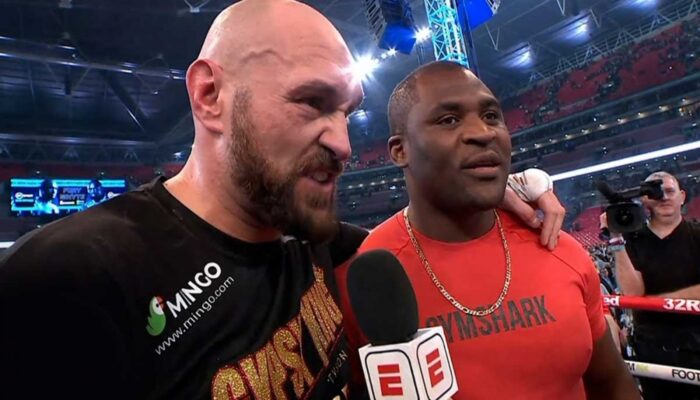 Tyson Fury vs Francis Ngannou Fight Status Announced