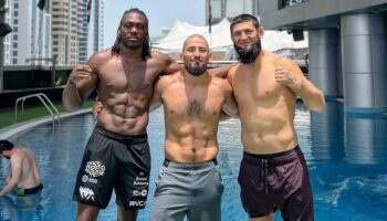 UFC top lightweight spoke about training with Khamzat Chimaev