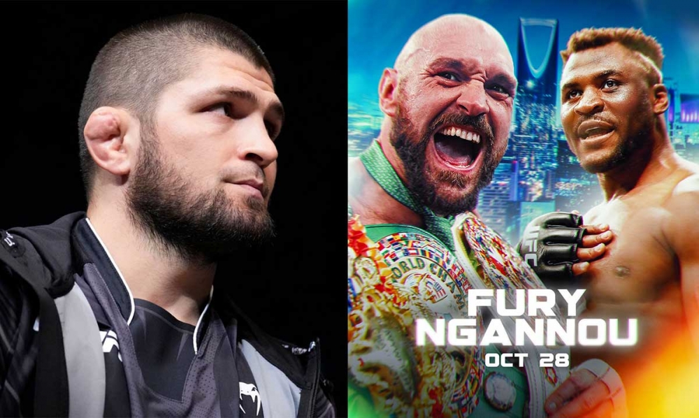 Khabib freut sich über das Honorar von Francis Ngannou für den Kampf mit Tyson Fury