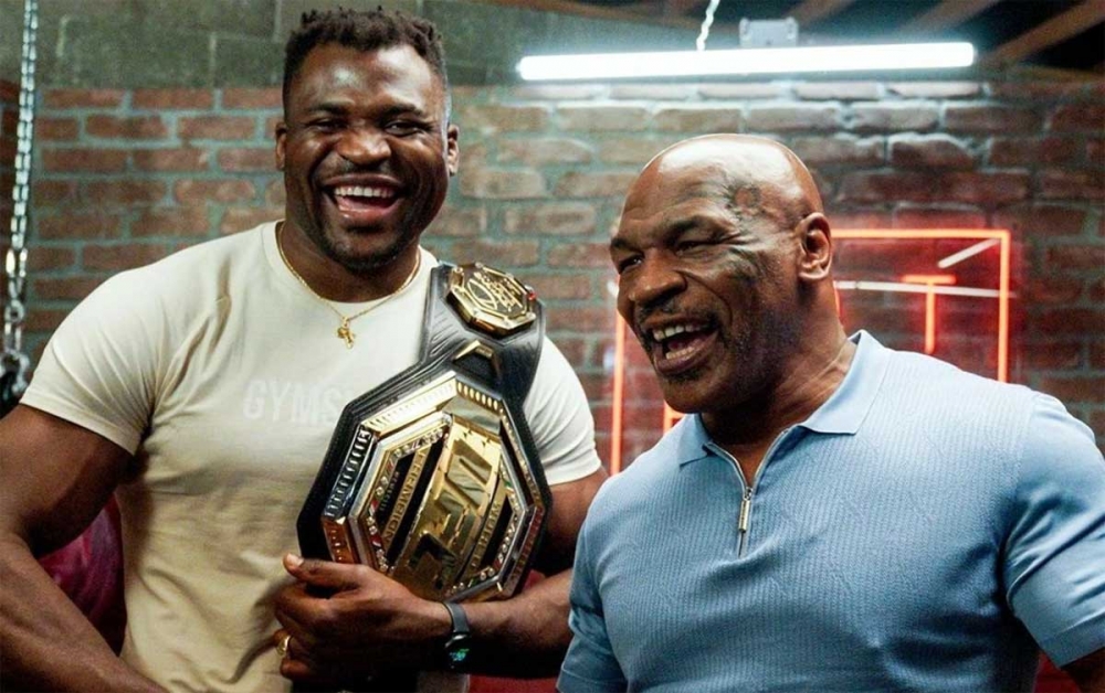 Mike Tyson treinará Francis Ngannou para lutar contra Tyson Fury