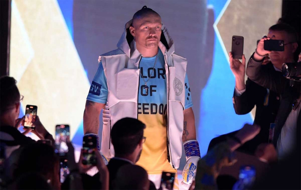 A próxima luta de Oleksandr Usyk é oficialmente anunciada