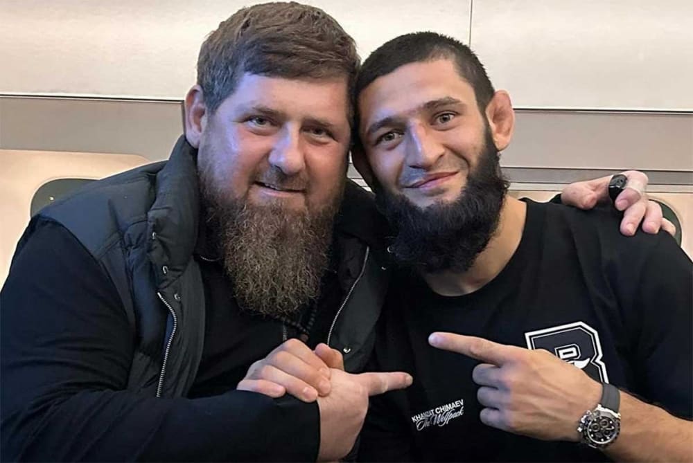 Khamzat Chimaev przybył do Czeczenii po walce z Kamaru Usmanem