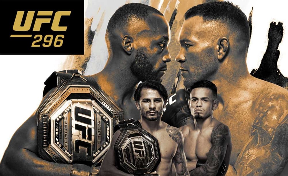 UFC 296 Live-Stream: Edwards vs. Covington online ansehen