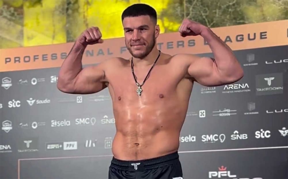 Vadim Nemkov wiegt vor seinem Debüt im Schwergewicht mehr als sein Gegner